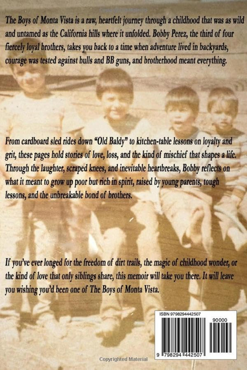 The Boys Of Monta Vista: A Childhood Remembered