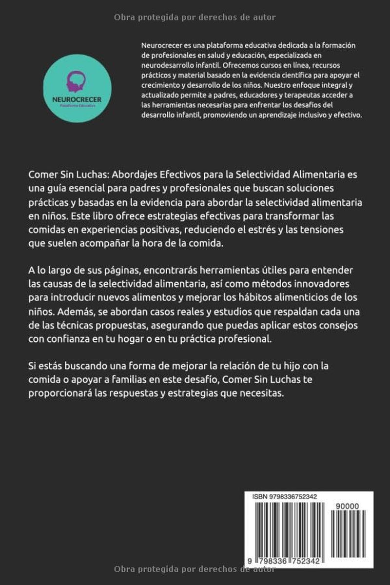 Comer Sin Luchas: Abordajes Efectivos para la Selectividad Alimentaria (Spanish Edition)