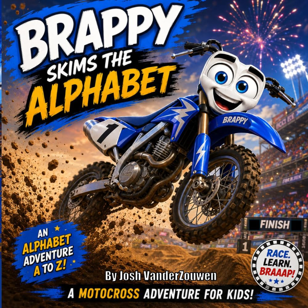 Brappy Skims the Alphabet: A Motocross ABC Adventure for Kids