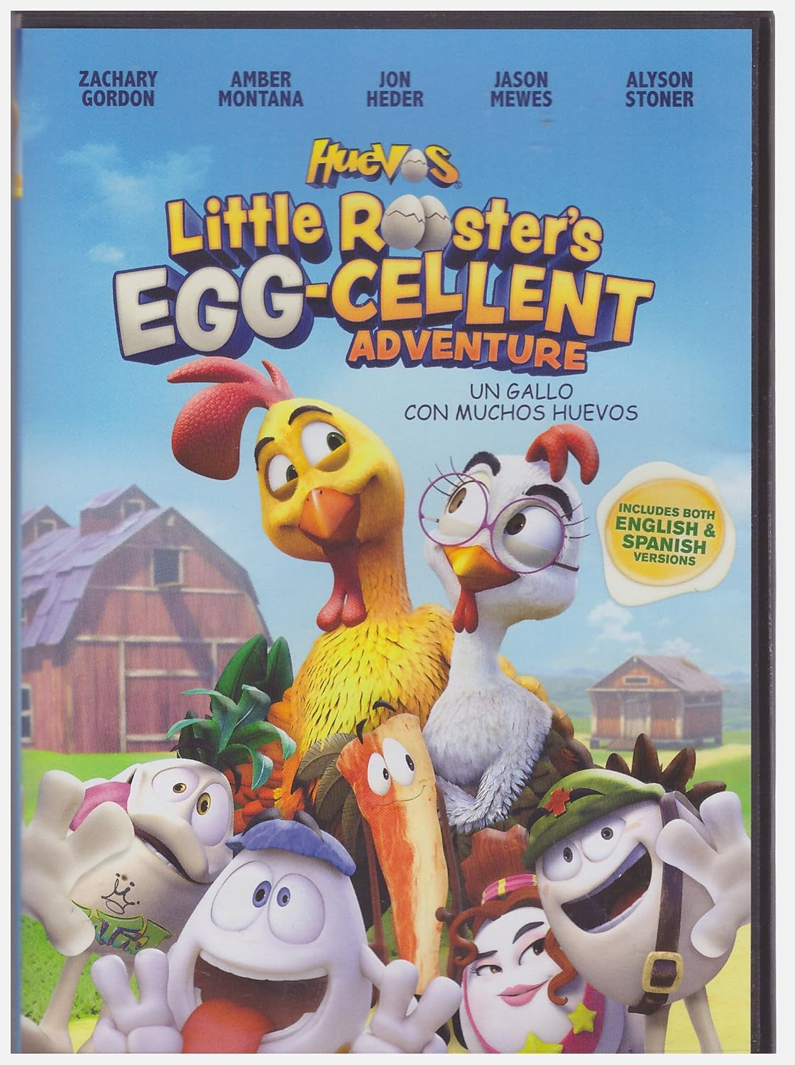 Huevos: Little Rooster’s Egg-Cellent Adventure [DVD + Digital]