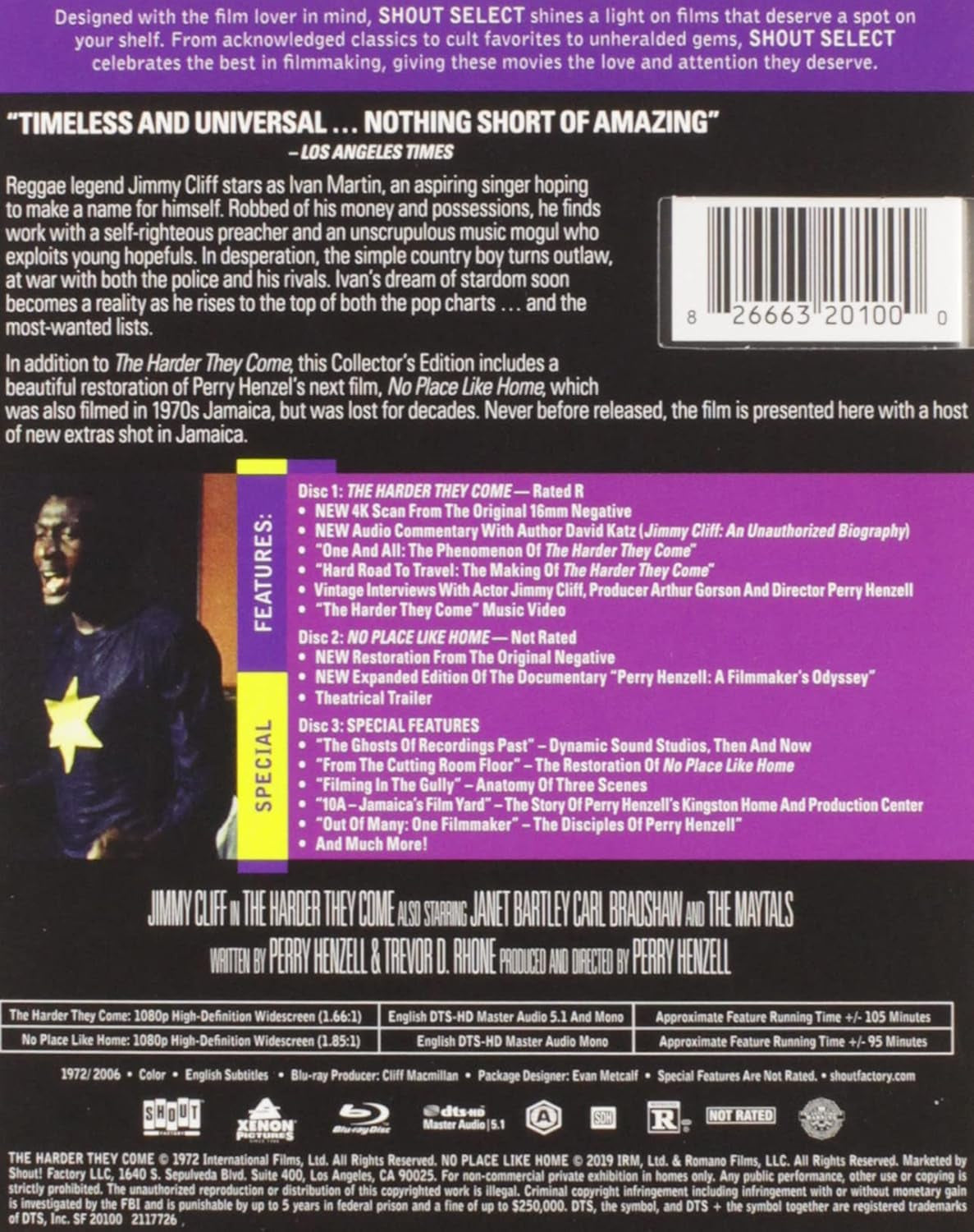 The Harder They Come [Blu-ray]