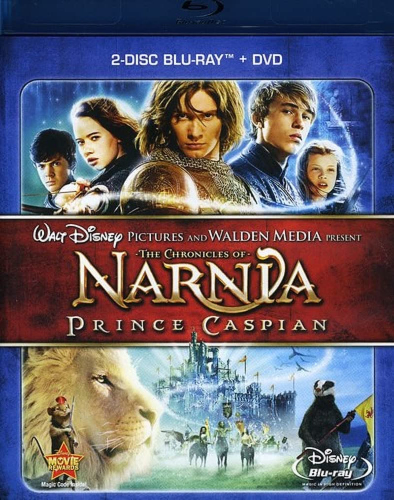 The Chronicles of Narnia Trilogy 1 2 3 (3 Blu Ray SET, WS) Includes Glossy Print Narnia Art Card