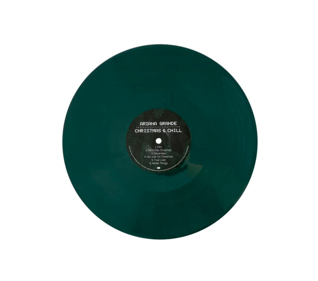 Ariana Grande Christmas & Chill Exclusive Green Vinyl with Etching and Bonus Track
