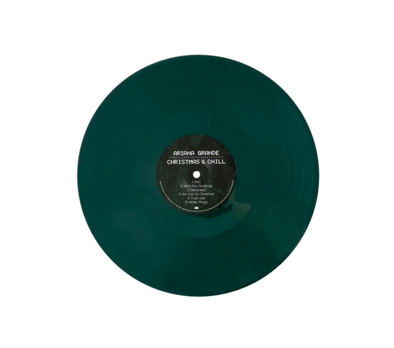 Ariana Grande Christmas & Chill Exclusive Green Vinyl with Etching and Bonus Track