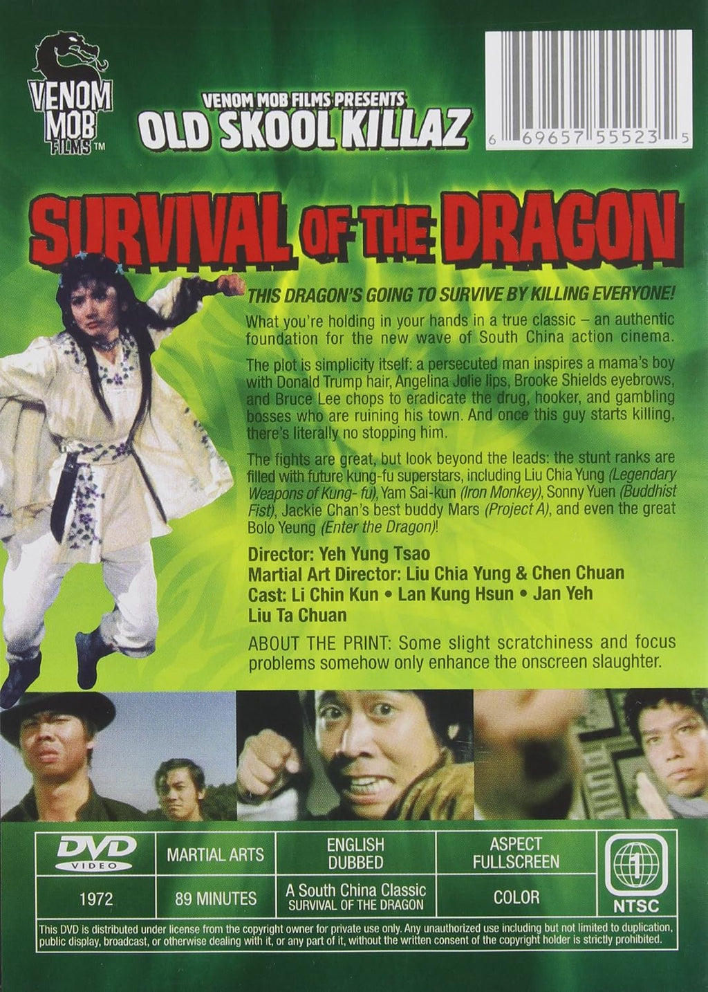 Survival of the Dragon [DVD]
