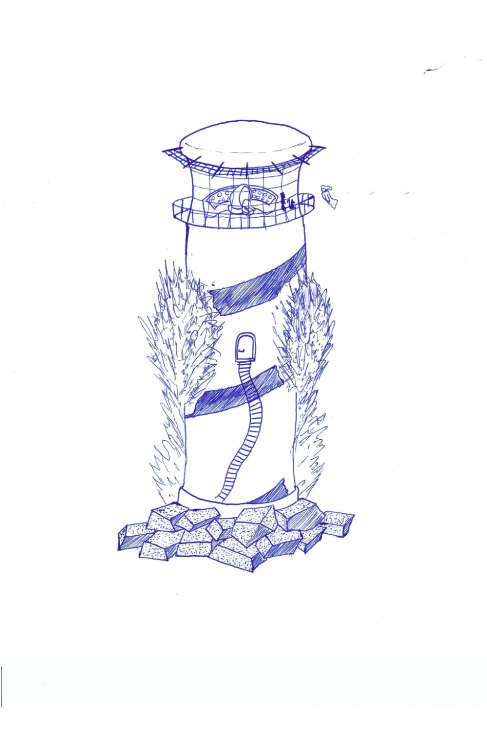 The Lighthouse At Bloody Point