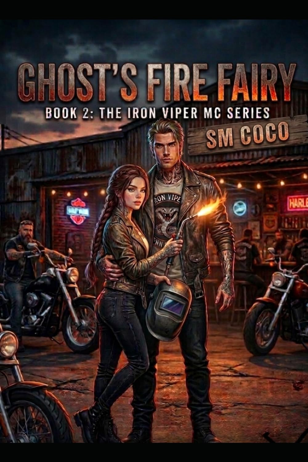 Ghost's Fire Fairy: Iron Vipers MC Book 2