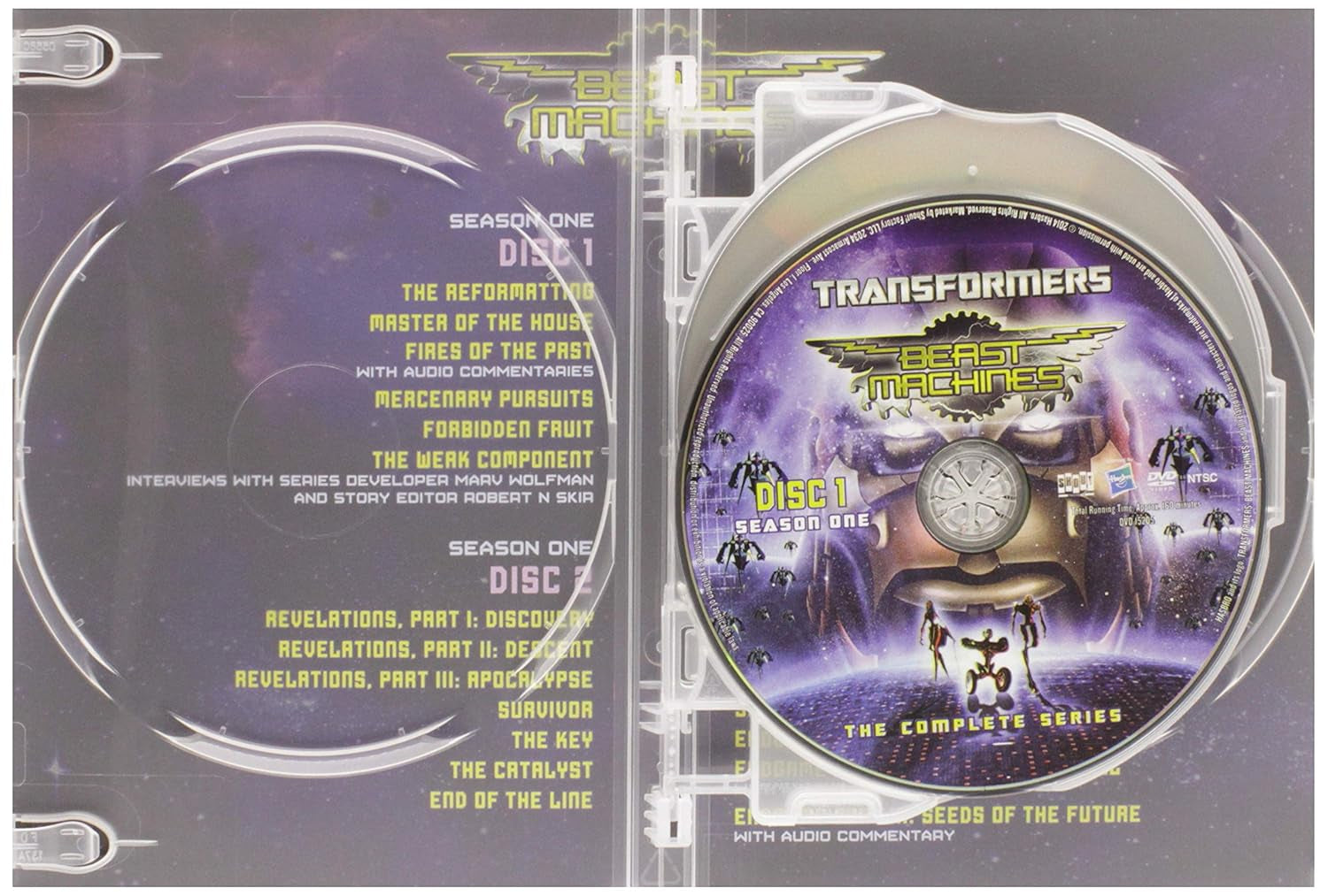 TRANSFORMERS BEAST MACHINES CS DVD