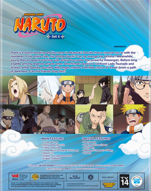 Naruto: Set 4 (BD) [Blu-ray]