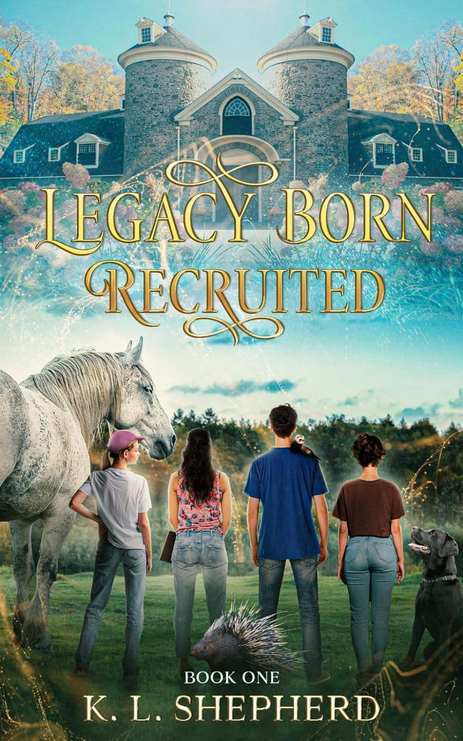 LEGACY BORN - RECRUITED: Book One | Teen contemporary fantasy | Christian | Soft magical elements | Friendship | Secret Society | Adventure and mystery