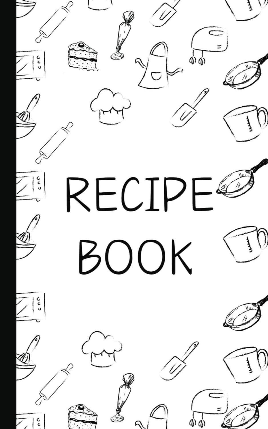 my recipe book is a perfect cookbook to write down your own famly favorite recipes with plenty of space to write down your own ingredients with blank ... perfect gift for someone who loves to cook.
