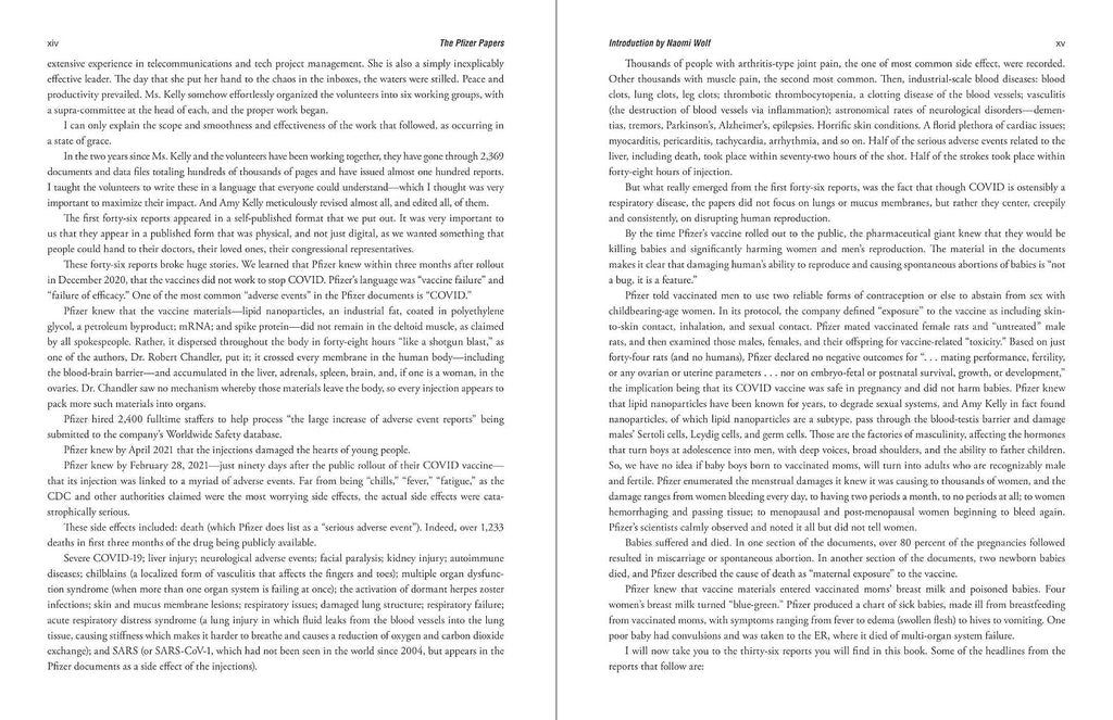 Pfizer Papers: Pfizer's Crimes Against Humanity
