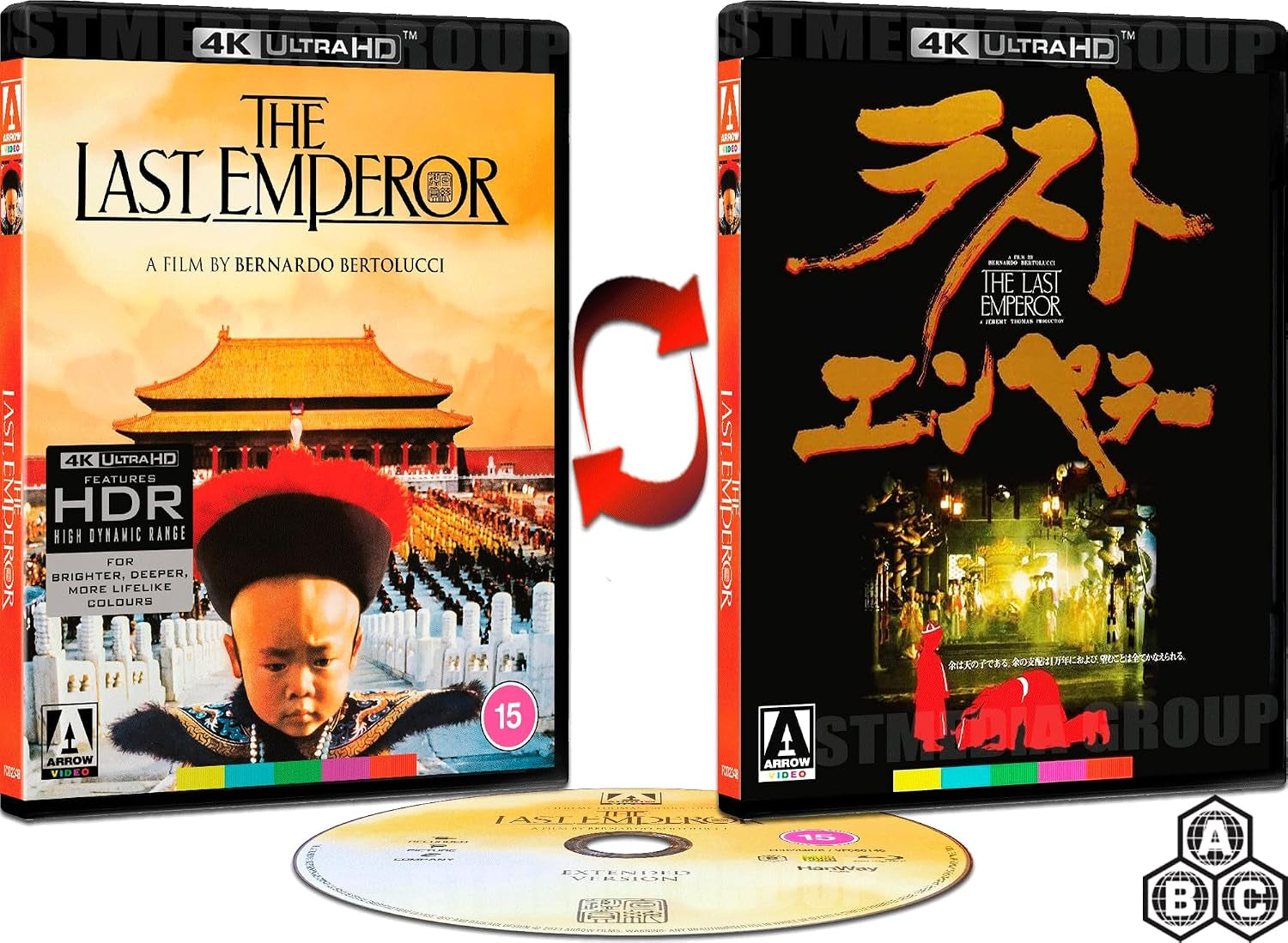 The Last Emperor (Reversible cover) [4K Ultra HD] [Region Free]