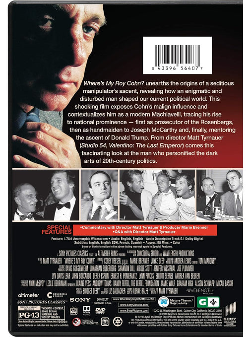 Where's My Roy Cohn?