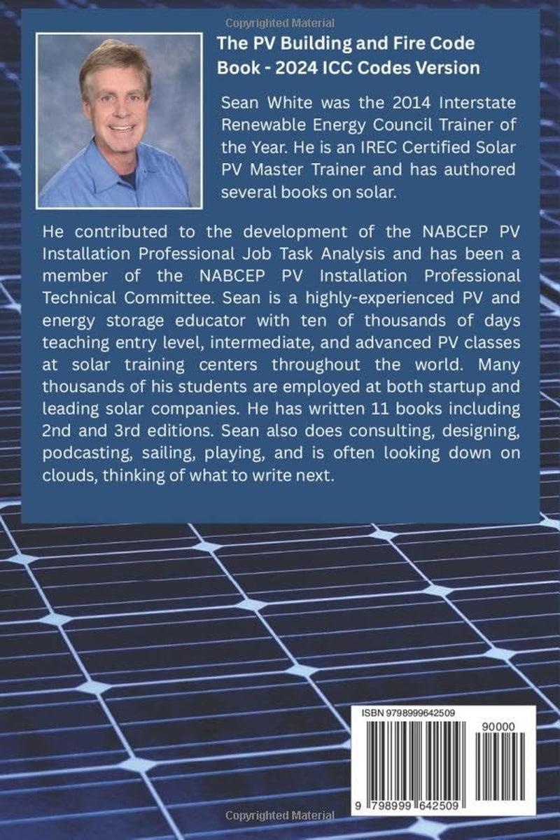 The PV Building and Fire Code Book: 2024 ICC Codes Version