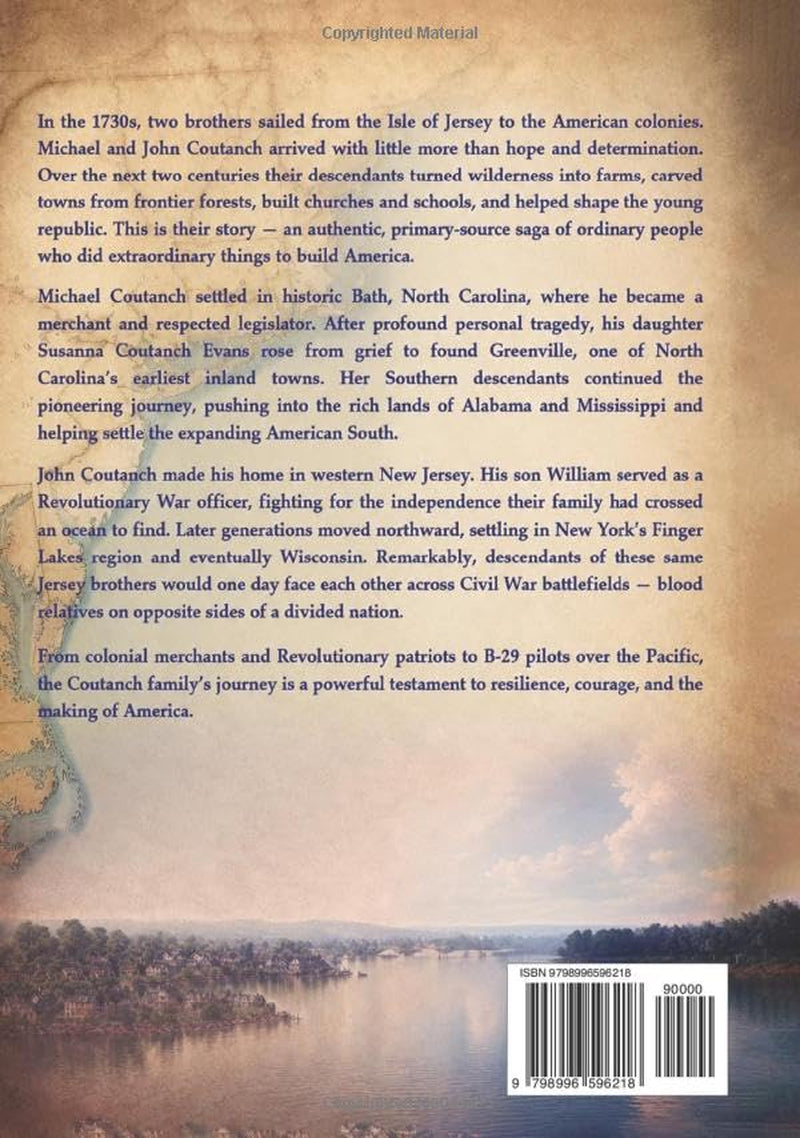COUTANCH Jersey to Colonial America: Brothers Michael Coutanch of Bath, North Carolina & John Coutanch of Western New Jersey