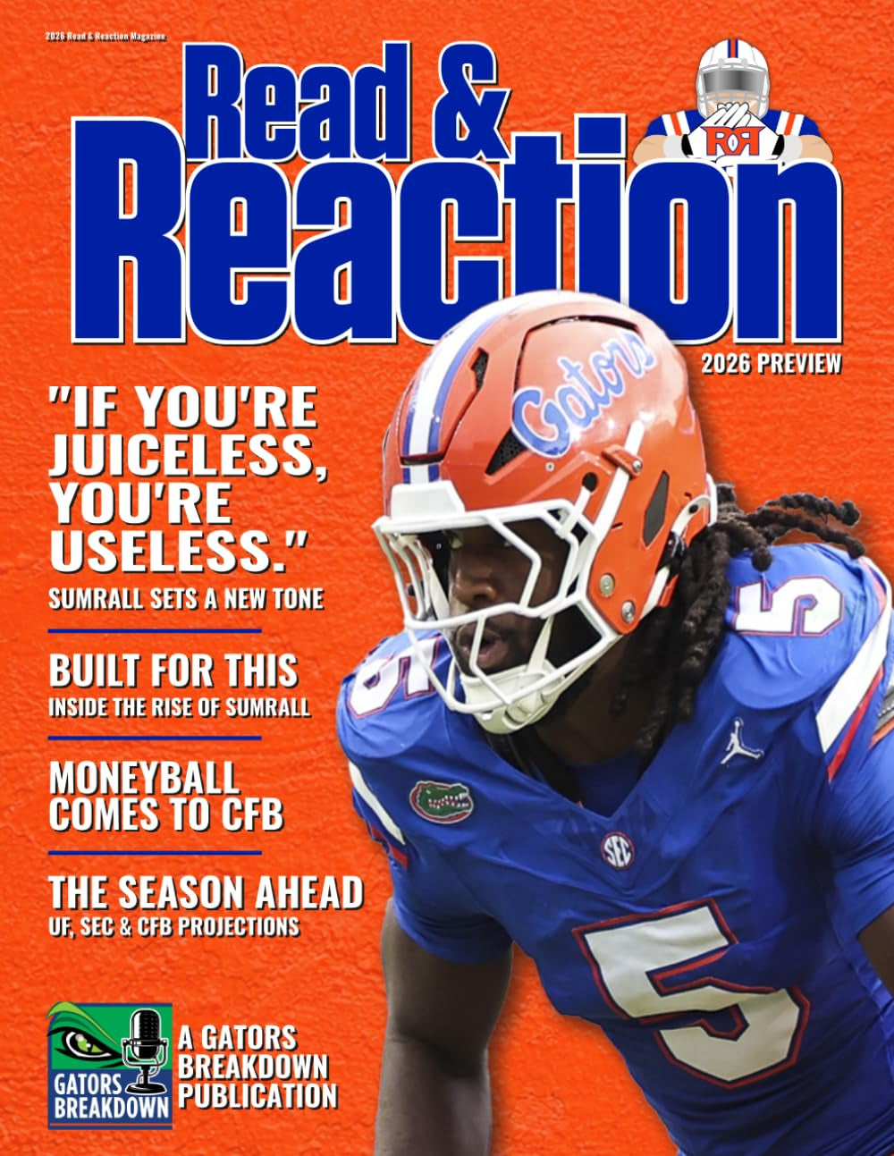 2026 Read & Reaction Magazine: Florida Gators Football Season Preview
