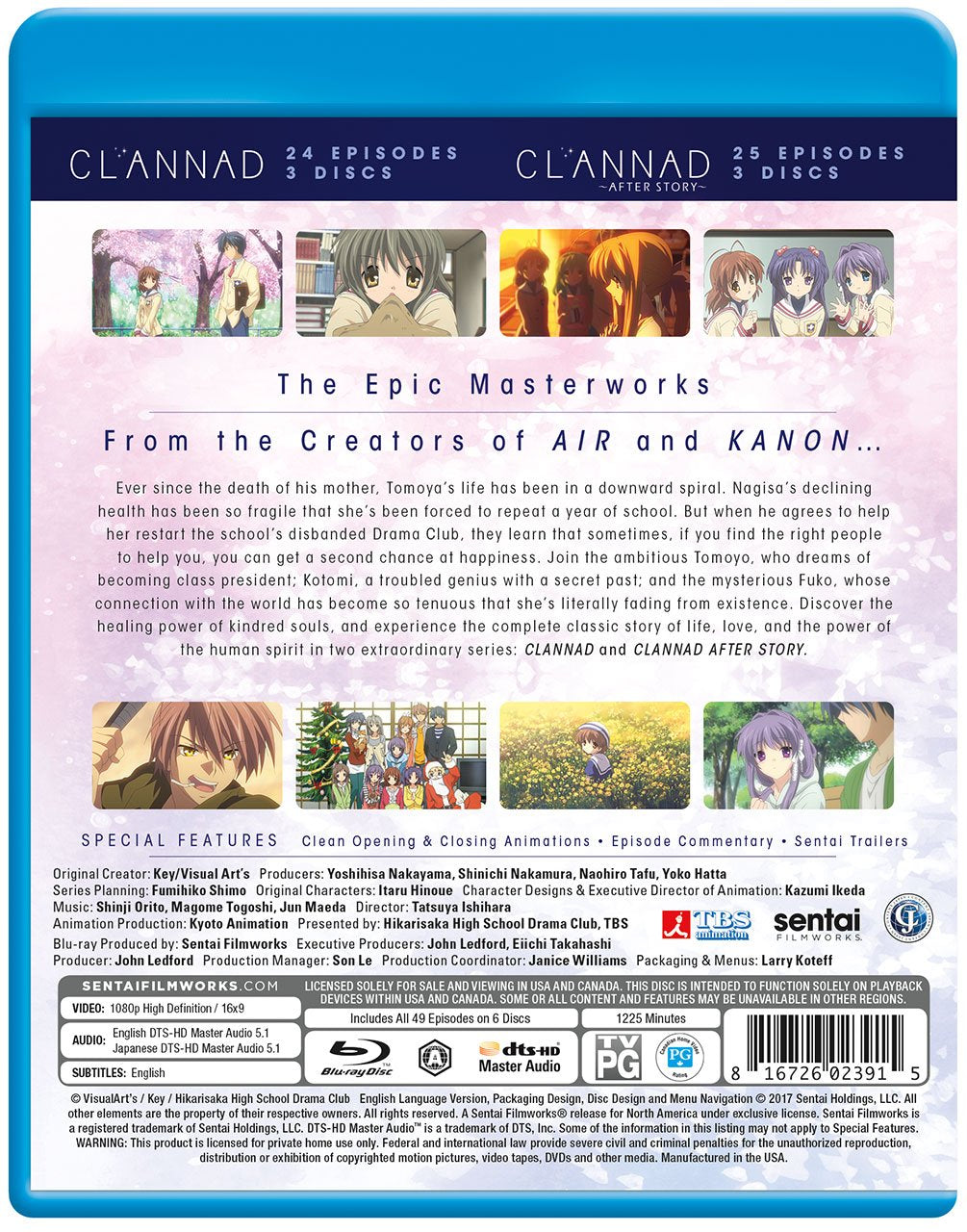 Clannad / Clannad After Story: Complete Collection