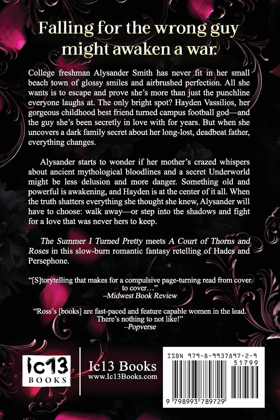 Realm of Shadows: A Slow Burn Hades & Persephone Gothic Romantic Fantasy Retelling (Heir of Hades Romantasy Series)