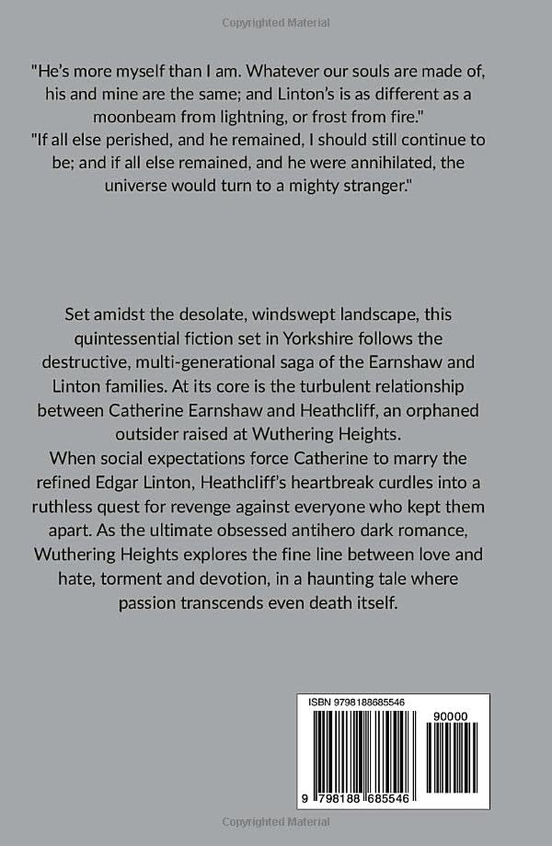 Wuthering Heights: classic gothic romance