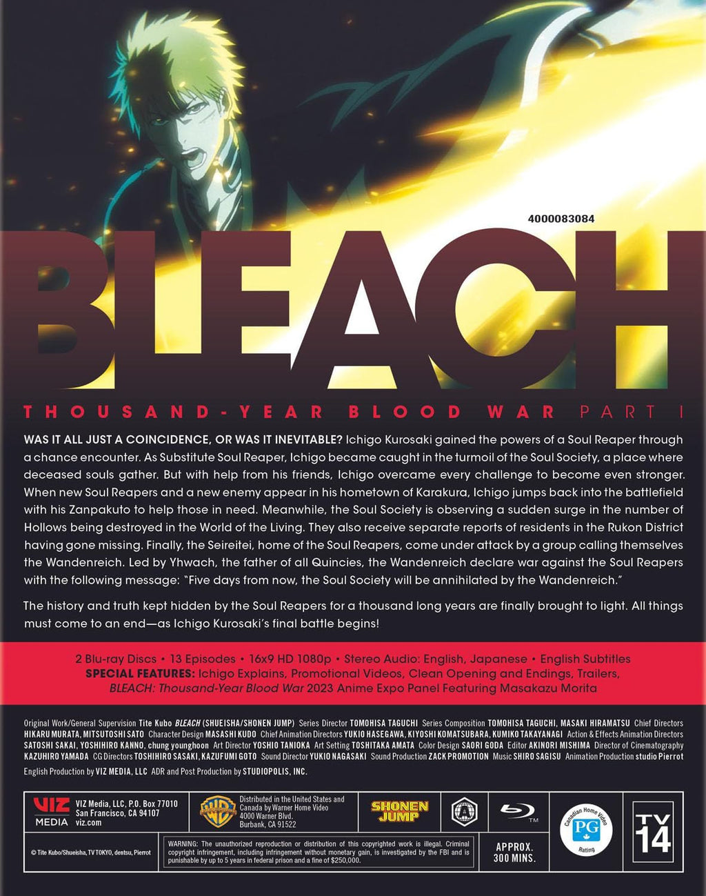 Bleach - Thousand-Year Blood War - Part 1 (BD)