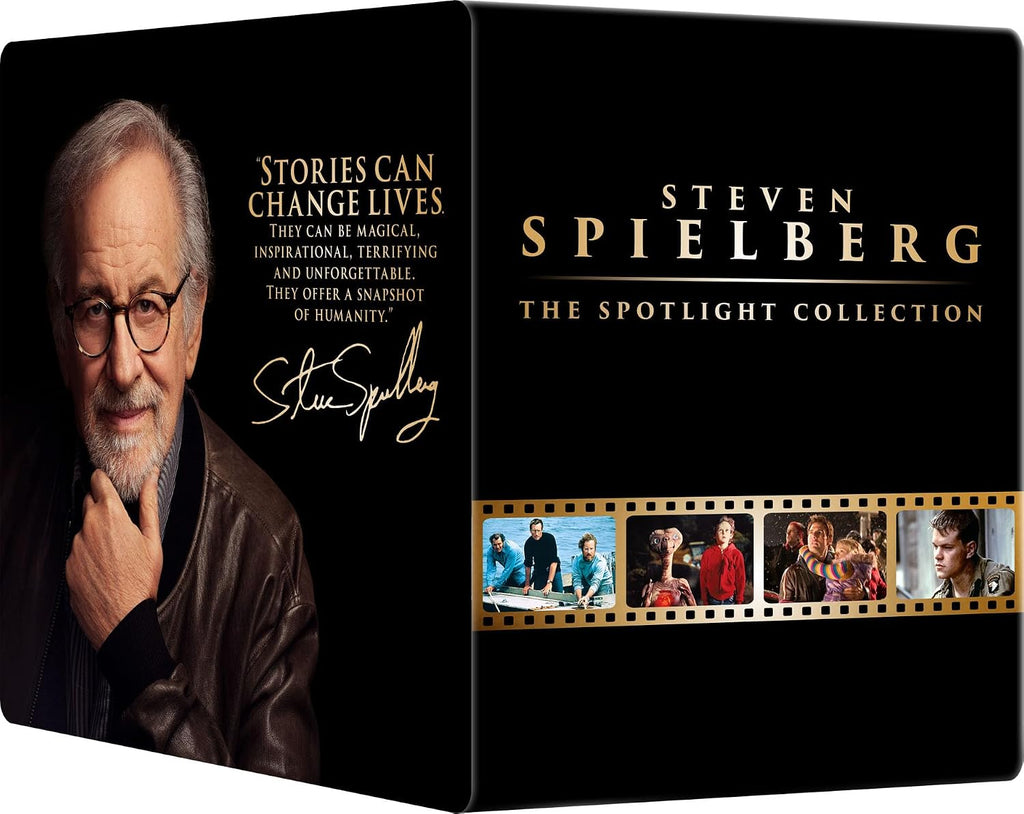 Steven Spielberg: The Spotlight Collection - Limited Edition Steelbook Library Case [4K Ultra HD + Blu-ray + Digital]