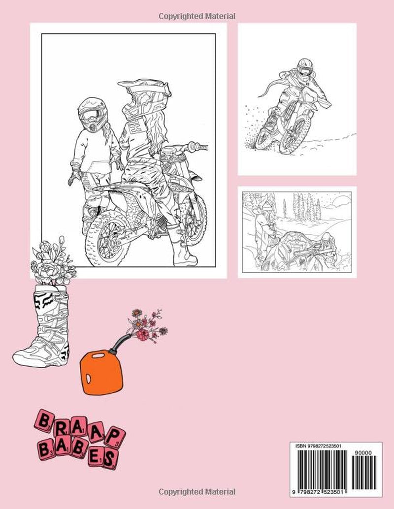 Pretty Tough A Braap Babes Colouring Adventure