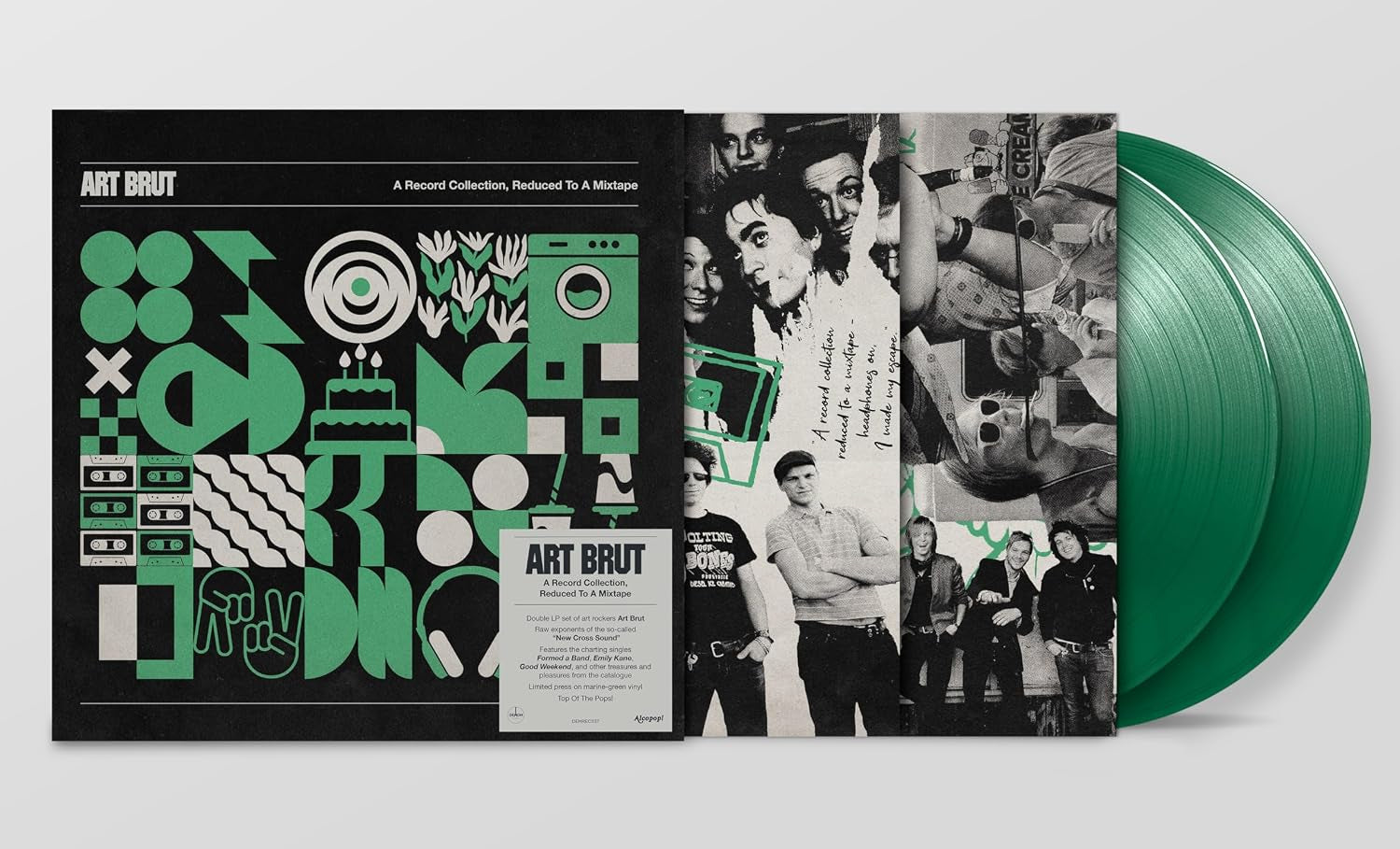 A Record Collection, Reduced To A Mixtape Green