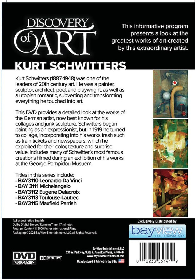 Discovery Of Art: Kurt Schwitters
