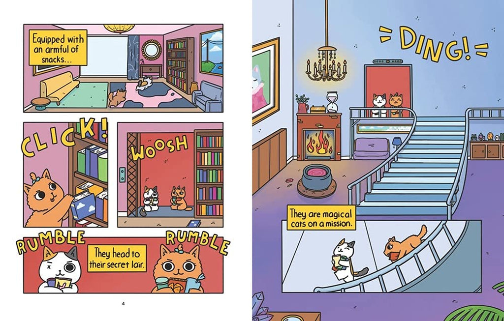 Cat & Cat Adventures: The Quest for Snacks: A Graphic Novel