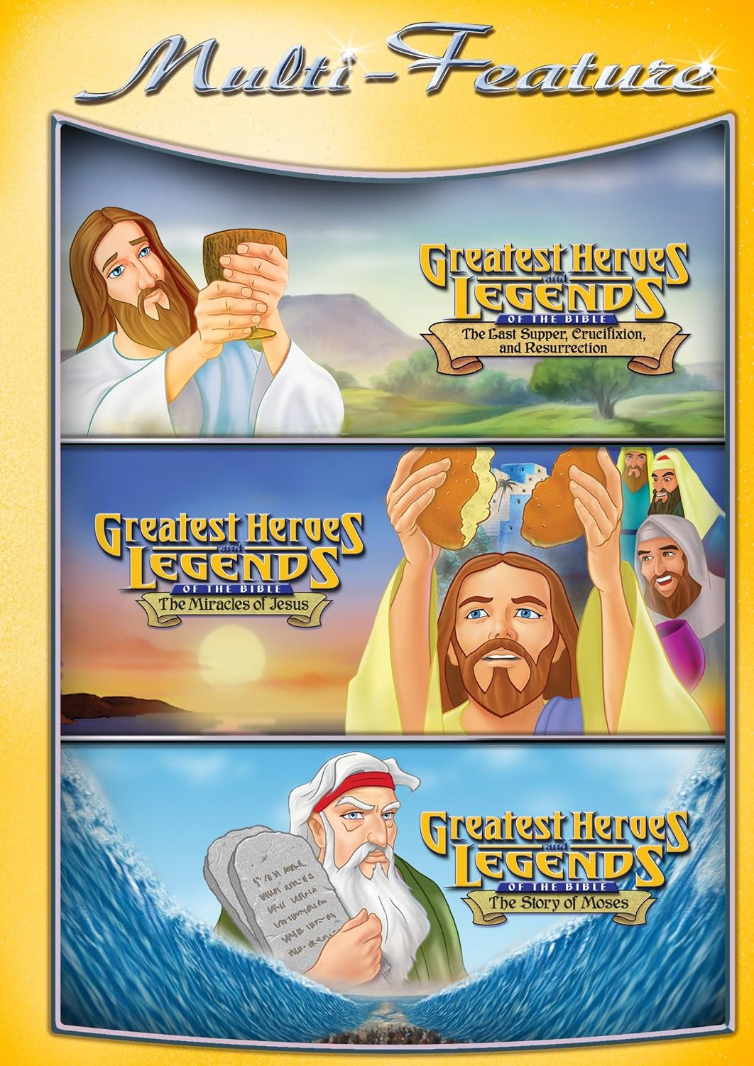 Last Supper-Crucifixion/Story of Moses/Miracle of Jesus