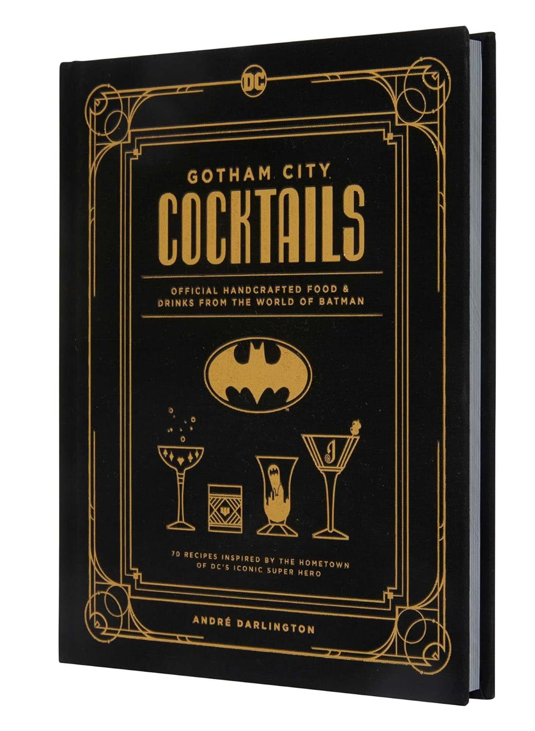 Gotham City Cocktails Gift Set: Official Handcrafted Food & Drinks From the World of Batman