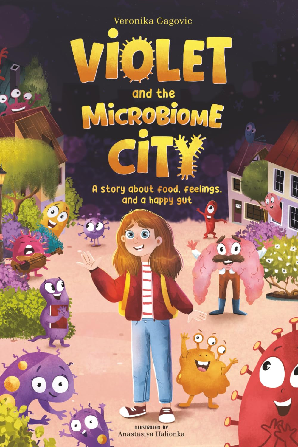 Violet and the Microbiome City: A Children’s Journey Through Gut Health