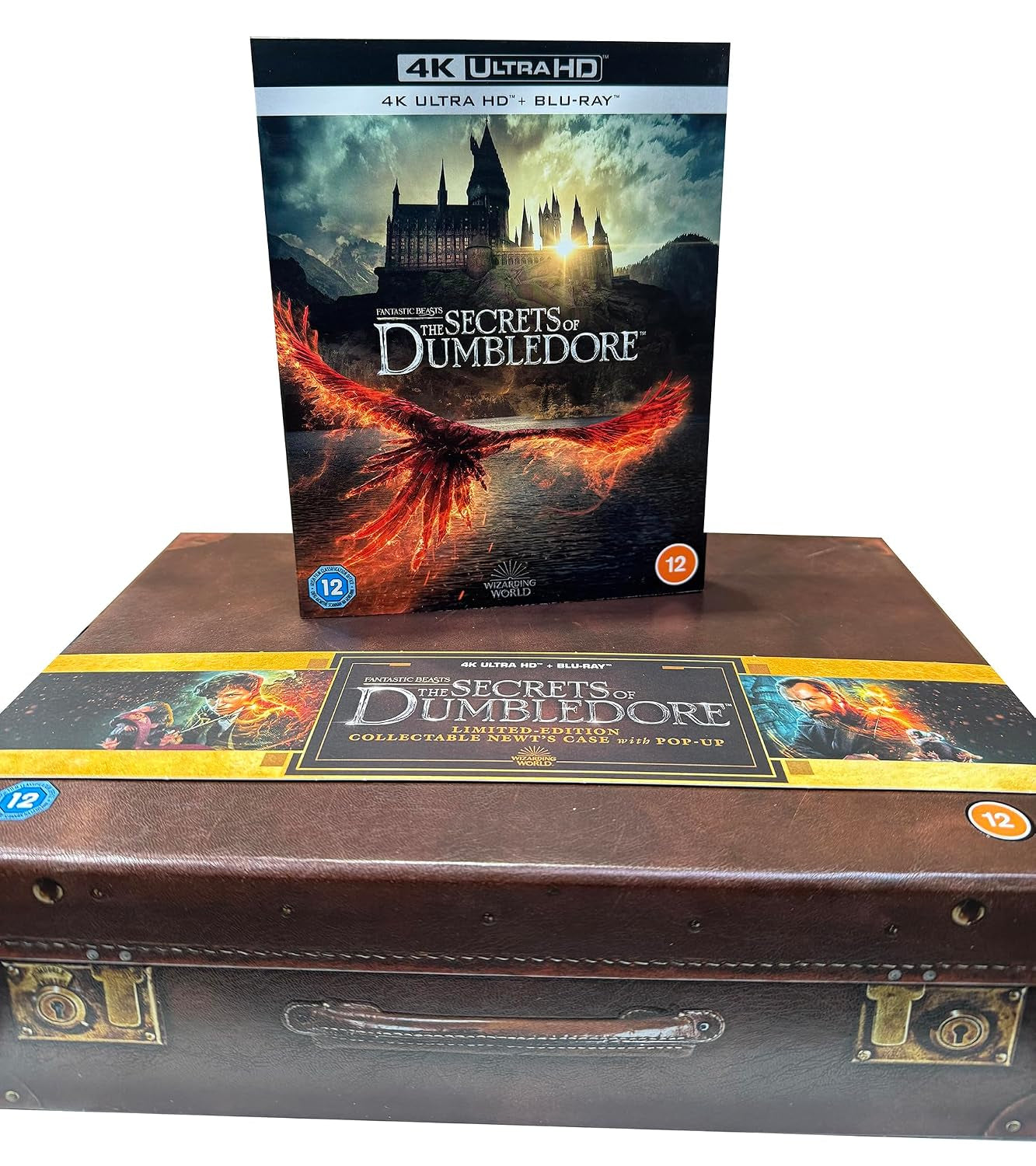 Fantastic Beasts: The Secrets of Dumbledore, 4K Ultra HD + Blu-ray, With Limited Edition Newt Collector's Case, Region Free