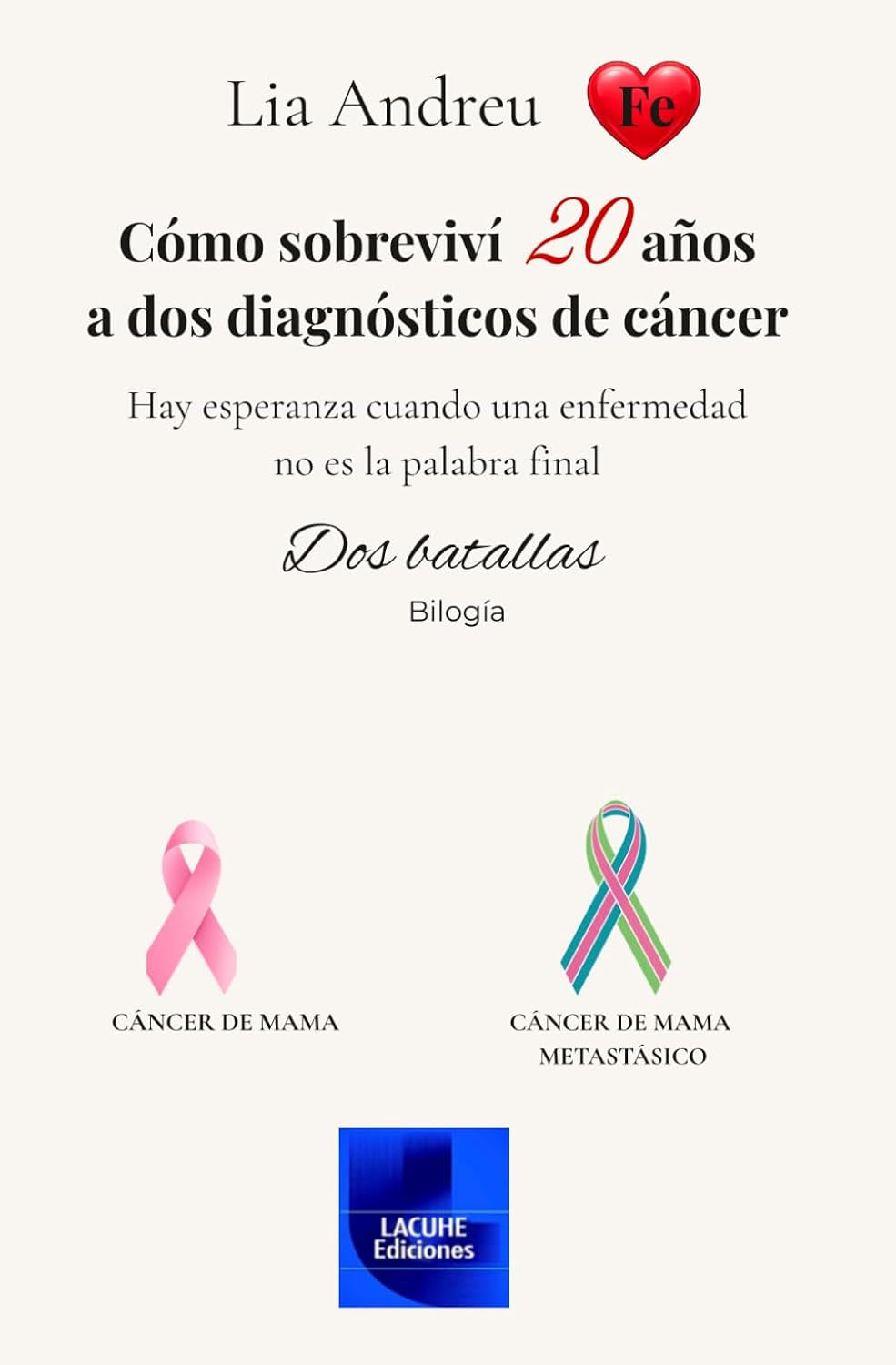 CÓMO SOBREVIVÍ 20 AÑOS A DOS DIAGNÓSTICOS DE CÁNCER: Hay esperanza cuando una enfermedad no es la palabra final. Dos batallas. (Spanish Edition)