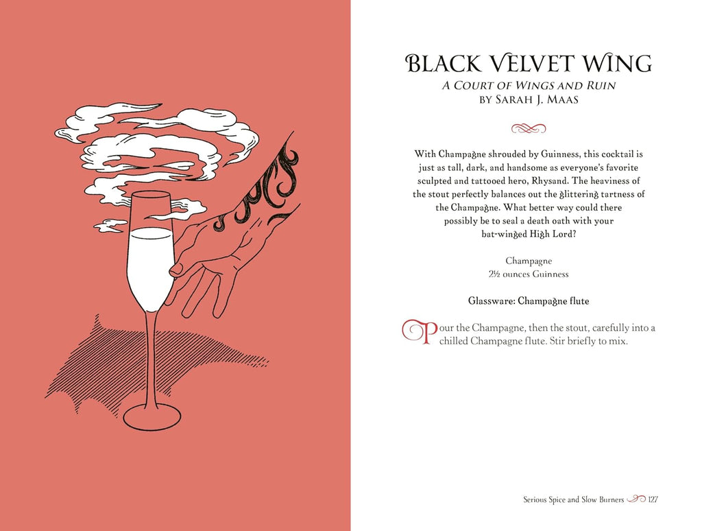 A Coupe of Thorns and Rosé: Romantasy Cocktails to Quench Your Thirst: A Cocktail Recipe Book
