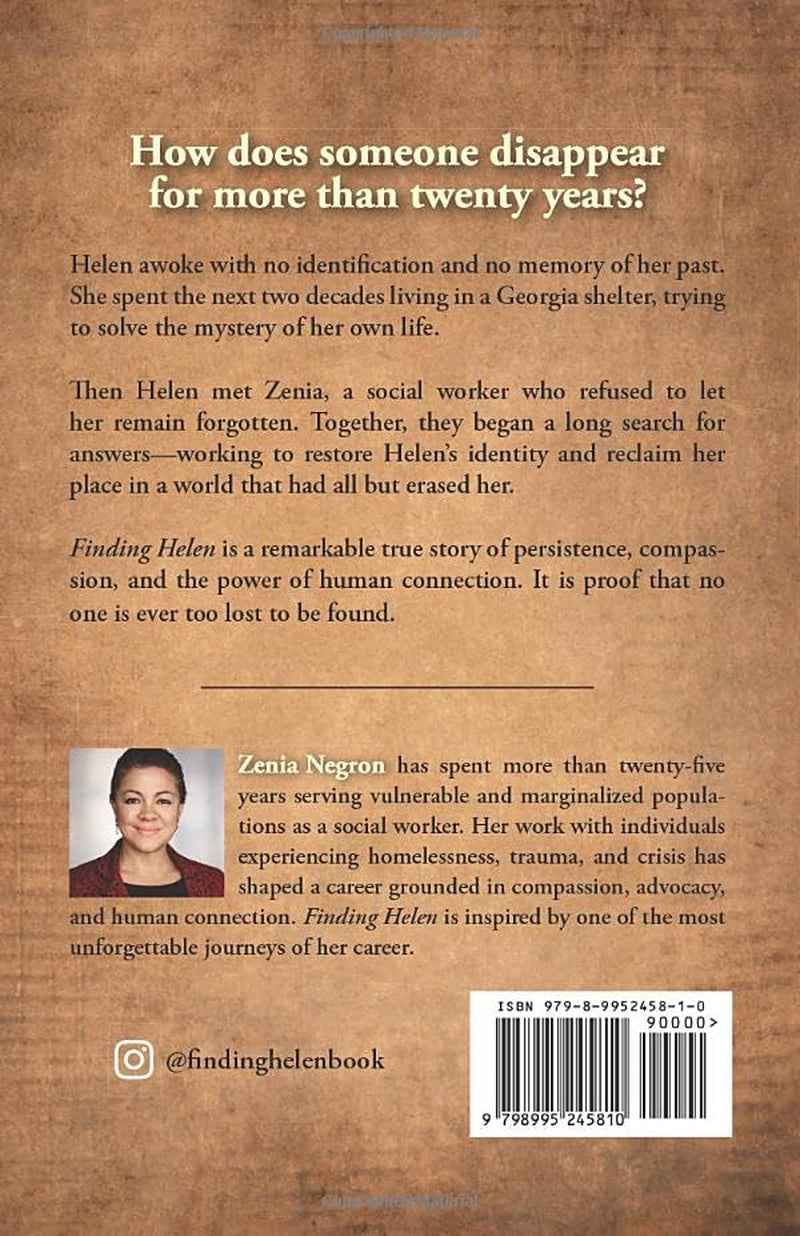 Finding Helen: The Search for Answers in a Life Erased