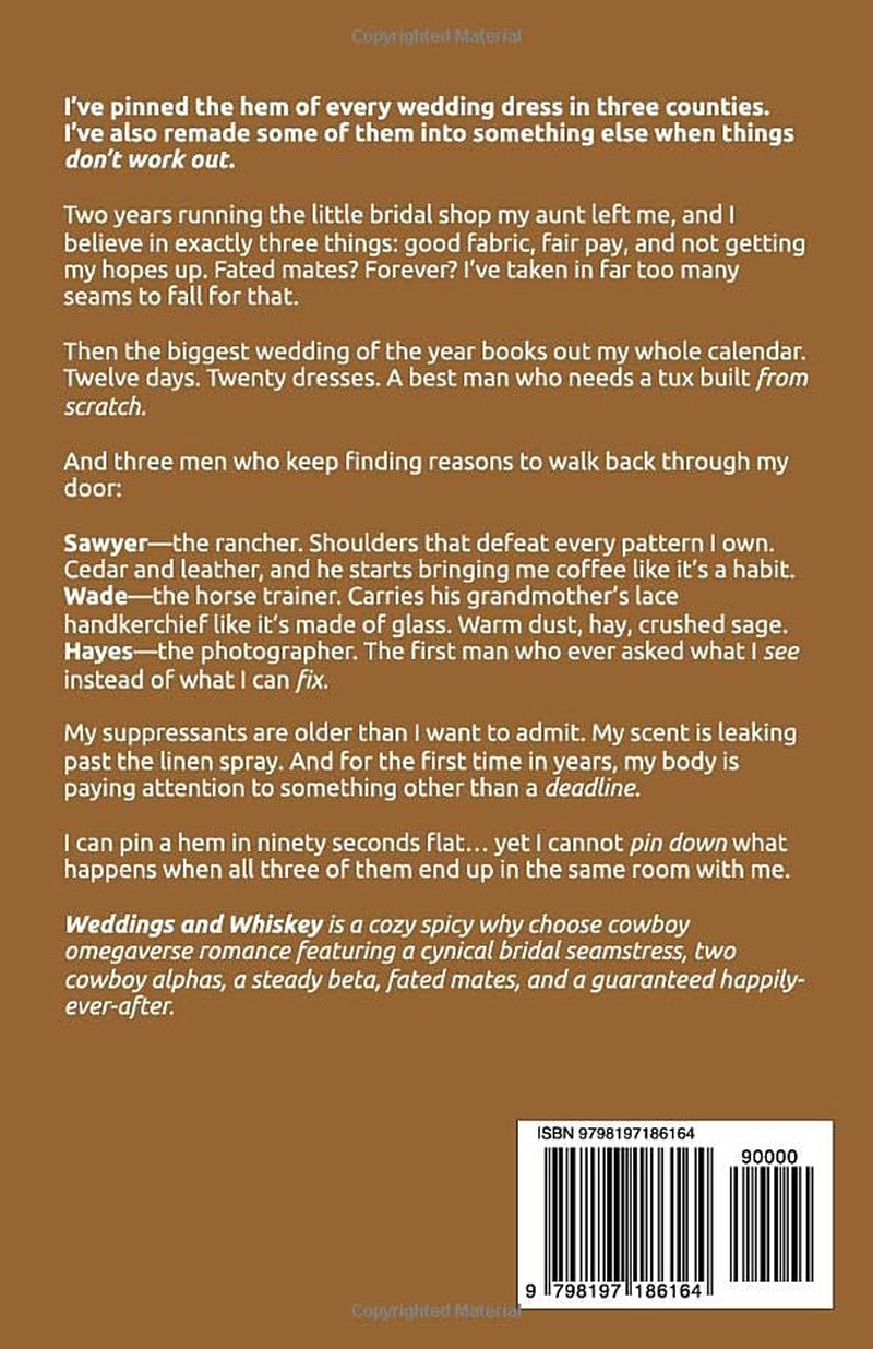 Weddings and Whiskey: A Cozy Cowboy Omegaverse Romance (Welcome to Dustridge)