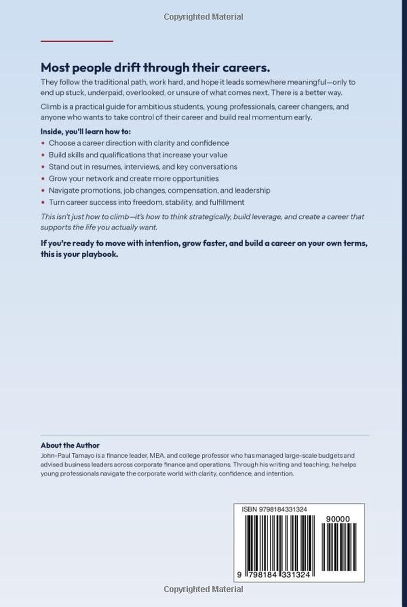 Climb: The Corporate Landscape Playbook for Accelerating Your Career