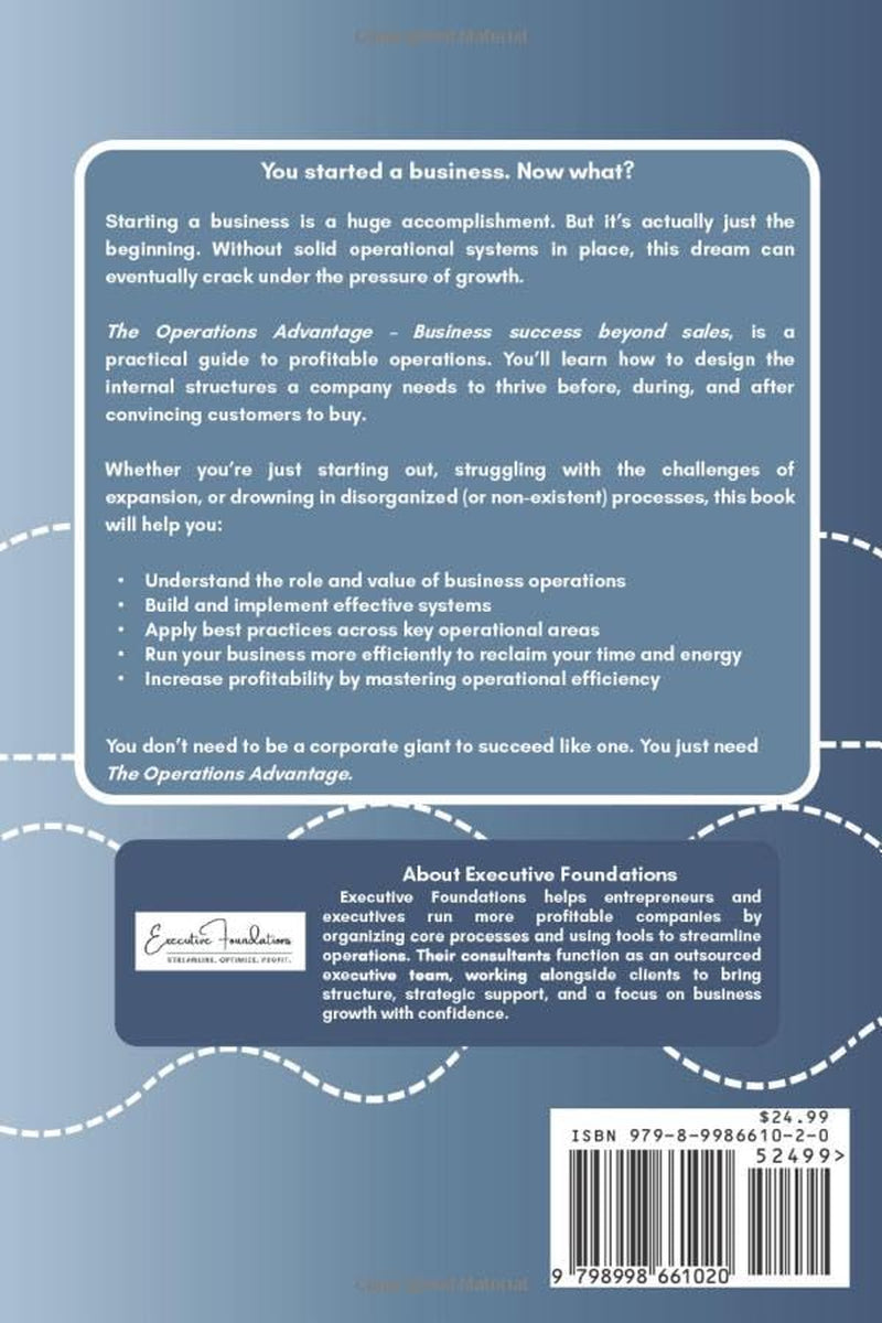 The Operations Advantage: Business success beyond sales.