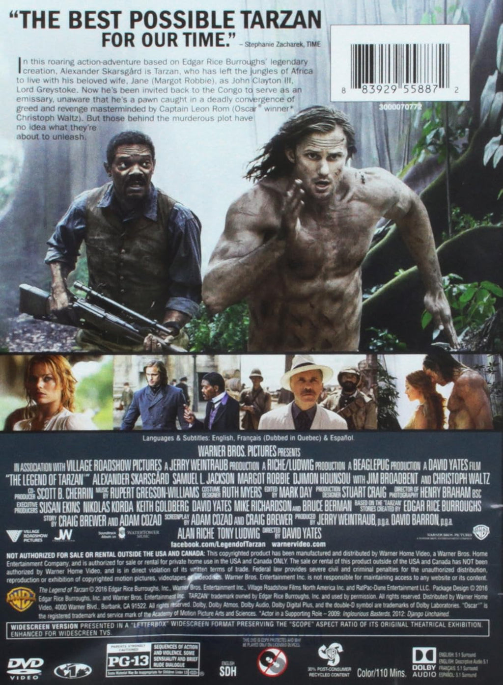 Legend of Tarzan, The (DVD)