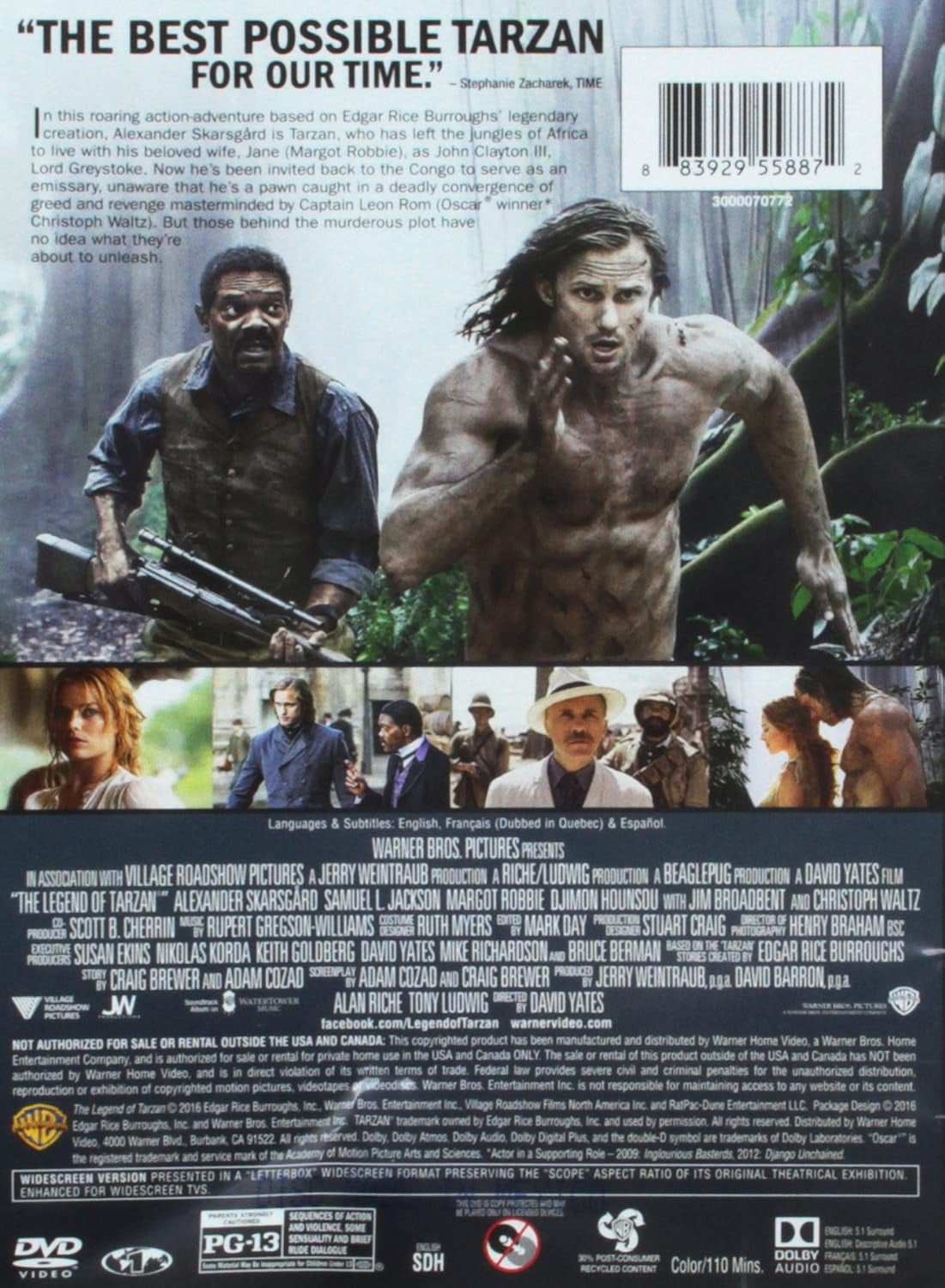Legend of Tarzan, The (DVD)