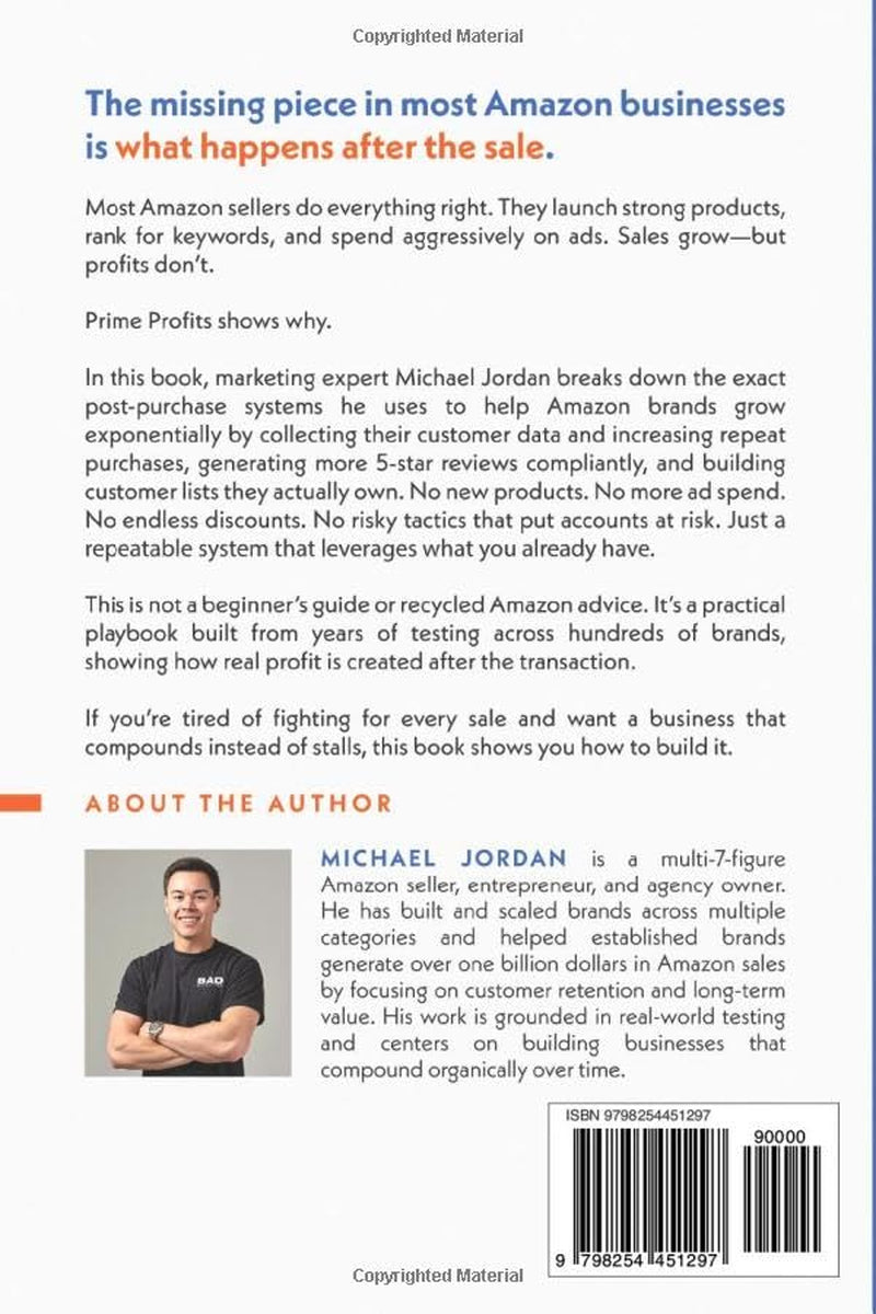 Prime Profits: The Amazon Seller’s Playbook to Double Your Revenue & Reviews with Email & SMS Marketing