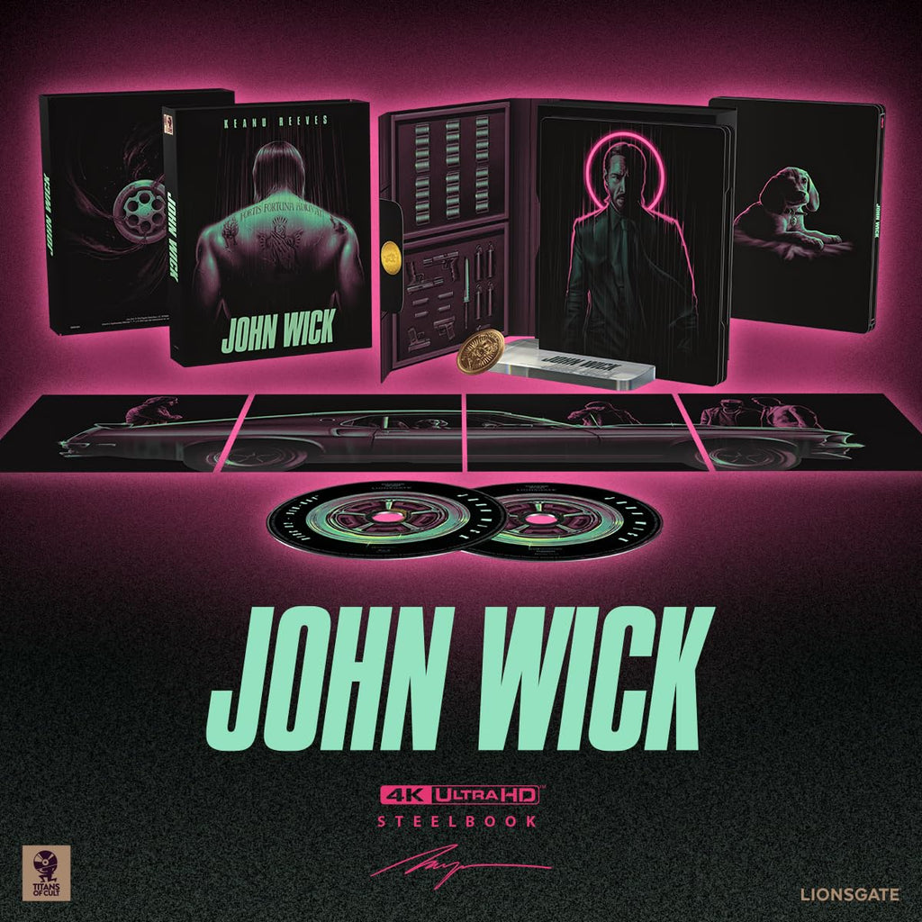 John Wick Titans of Cult 4K Steelbook