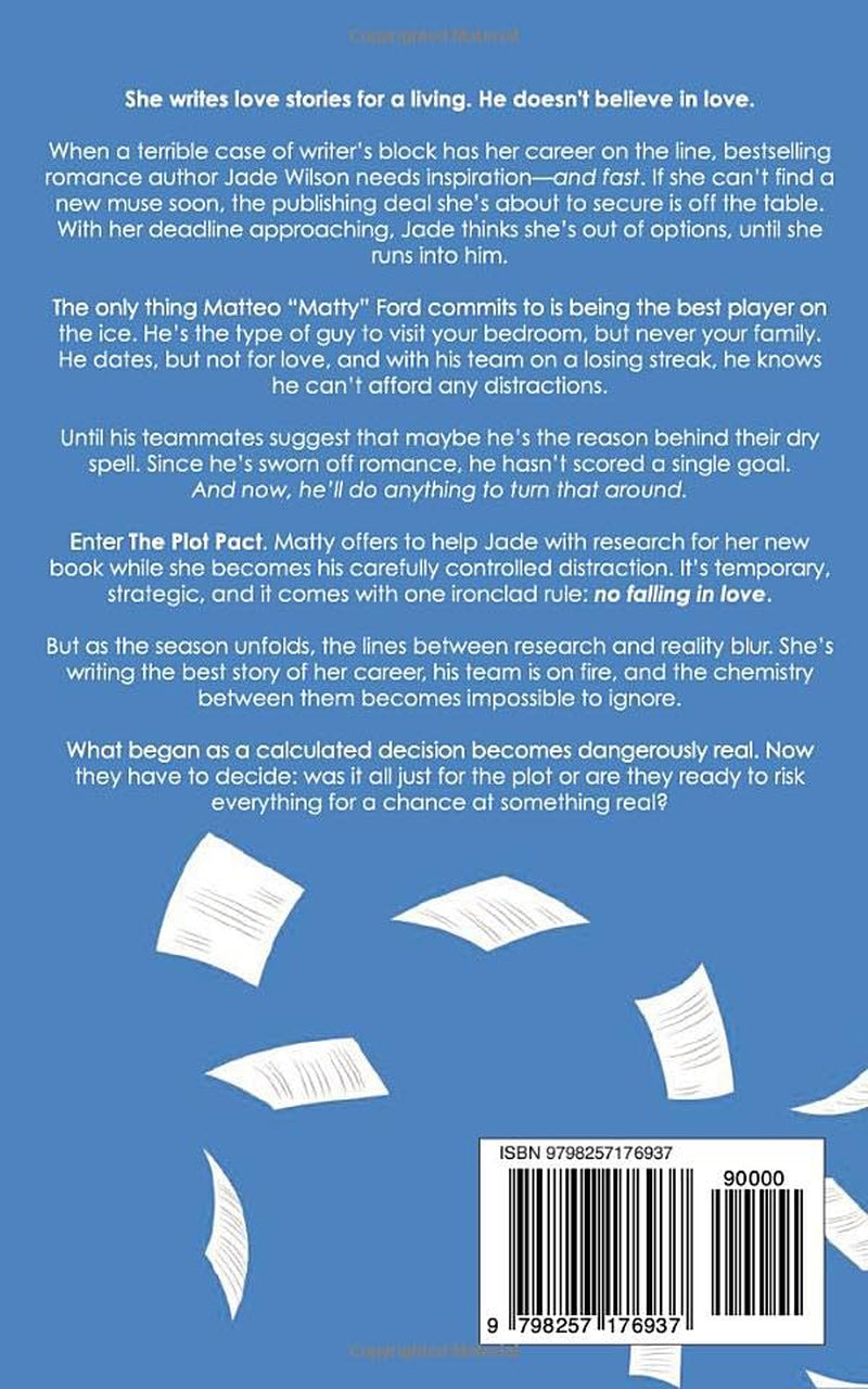 The Plot Pact: An Ex's Rival Hockey Romance (Bar Down Series)