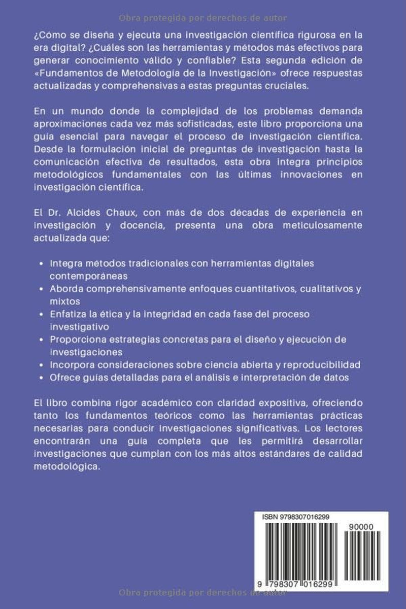 Fundamentos de Metodología de la Investigación (Spanish Edition)