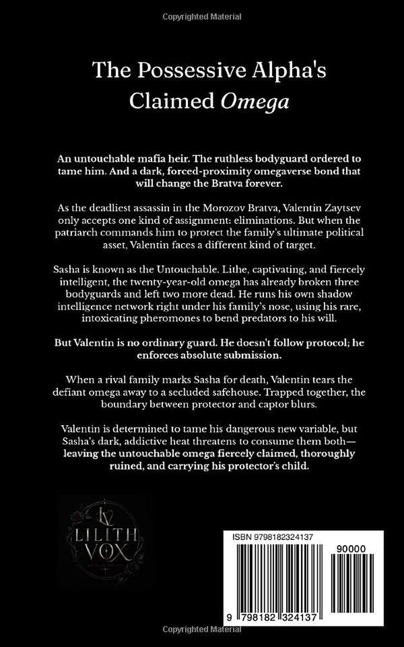 The Possessive Alpha's Claimed Omega: A MM Dark Mafia Omegaverse Romance (Bratva Alphas)