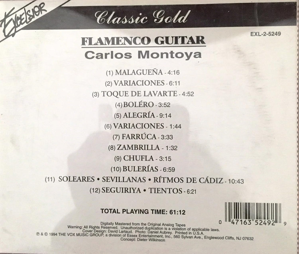 flamenco guitar Audio Carlos Montoya and carlos montoya