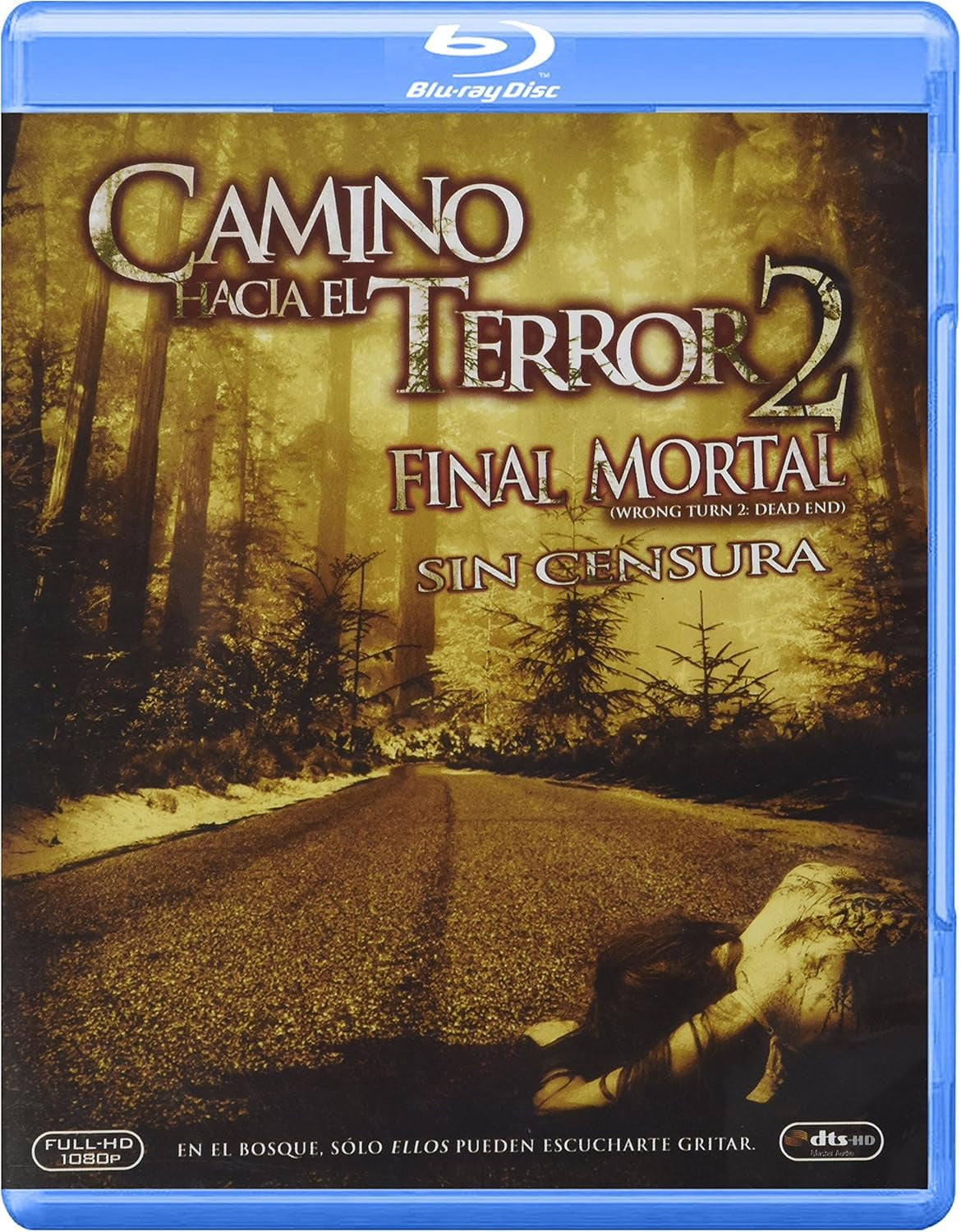 Wrong Turn 2: Dead End - Blu-ray | Horror Movie | English Audio & Menu | Spanish Artwork Edition