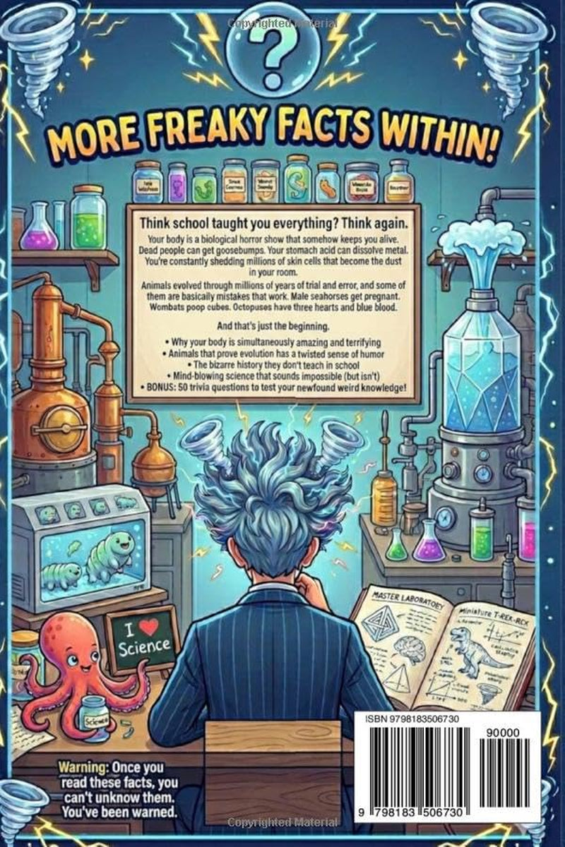 Unhinged, Freaky, & Downright Weird Facts: For Smart & Curious Kids